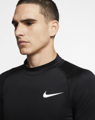 Термофутболка з довгими рукавами Nike Pro Mock Long Sleeve