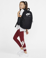 Рюкзак Nike Elemental Black White Kids' Backpack BA6032-010