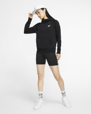Реглан жіночий Nike Sportswear Essential Women's Funnel-Neck Fleece Pullover Hoodie BV4116-010
