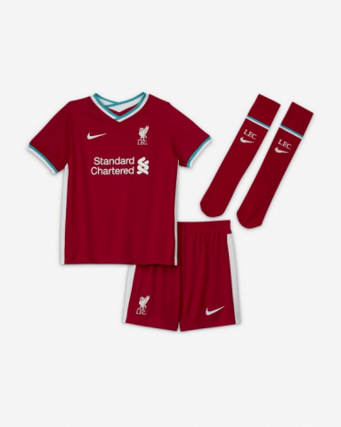 Комплект детской футбольной формы Nike Liverpool FC 2020/21 Home CZ2655-687