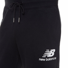 Спортивные штаны New Balance Essentials Stacked Logo MP03558BK