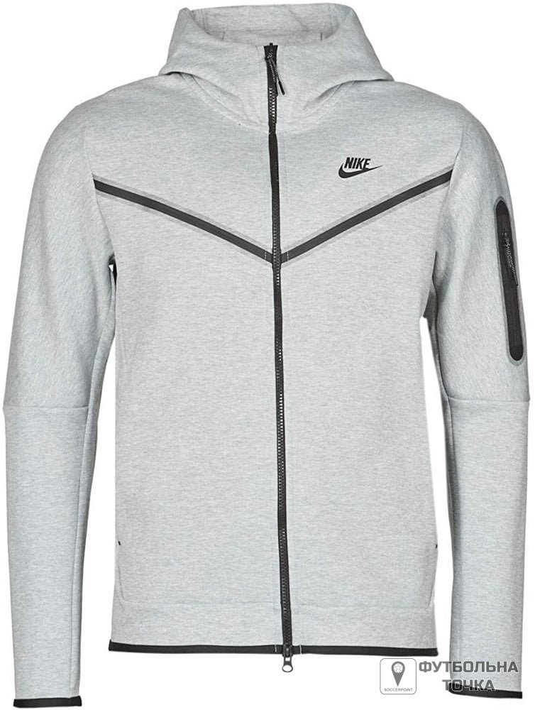 Реглан Nike Sportswear Tech Fleece Men's Full-Zip Hoodie CU4489-063 купити  за вигідною ціною