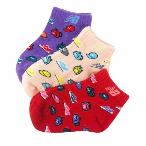 Шкарпетки New Balance Toddler Low Cut 3 Pair LAS09323AS4