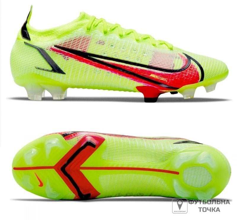 ᐉ Бутсы Nike MERCURIAL VAPOR 14 ELITE FG CQ7635-600 р.43 красный • Купить в  Киеве, Украине • Лучшая цена в Эпицентр К