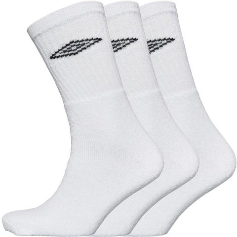 Носки Umbro Mens Three Pack Crew Socks White S220UM30236