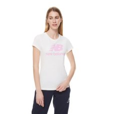 Футболка женская New Balance NB Essentials Stacked Logo WT91546SST