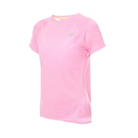 Футболка для бігу жіноча New Balance Impact Run SS WT21262VPH