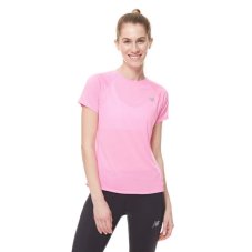 Футболка для бігу жіноча New Balance Impact Run SS WT21262VPH