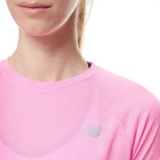 Футболка для бігу жіноча New Balance Impact Run SS WT21262VPH