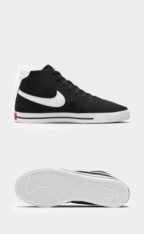 Кеды Nike Court Legacy Canvas Mid DD0161-001