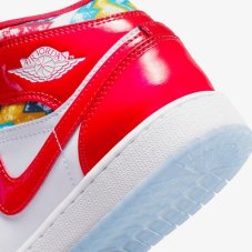 Кеды детские Jordan Air 1 Mid Barcelona Sweater DC7248-600