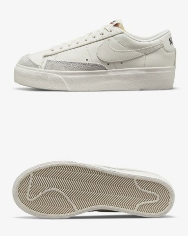Кеды женсккие Nike Blazer Low Platform DJ0292-105