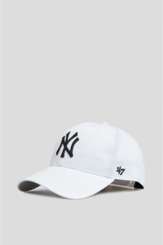 Кепка 47 Brand Mlb New York Yankees Raised Basic B-RAC17CTP-WH