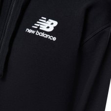Олімпійка жіноча New Balance Essentials Stacked Logo FZ WJ31530BK