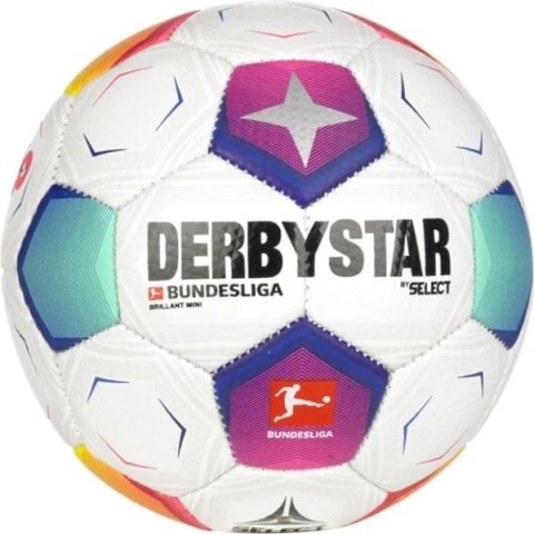 Мяч сувенирный Select Derbystar Bundesliga Brillant Mini v23 391471-887