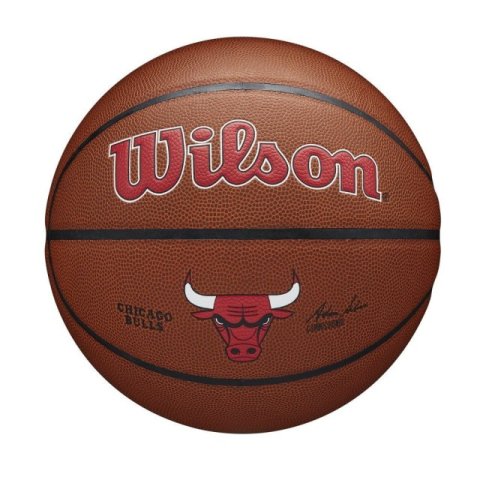 М'яч для баскетболу Wilson NBA TEAM COMPOSITE BSKT CHI BULLS WTB3100XBCHI