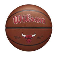 Мяч для баскетбола Wilson NBA TEAM COMPOSITE BSKT CHI BULLS WTB3100XBCHI
