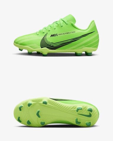 Бутсы детские Nike Mercurial Vapor 15 MDS Club FG/MG JR FJ7188-300