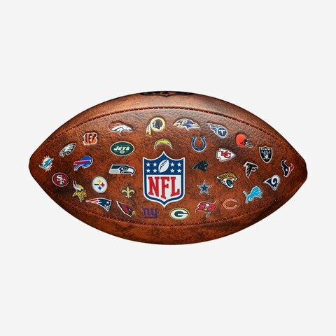 М'яч для американського футболу Wilson NFL JR Throwback WTF1534XBNFL
