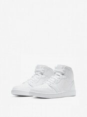 Кеди Jordan 1 Mid White 554724-130