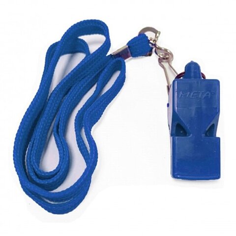 Свисток Meta Whistle plastic classic with lanyard 1020001202