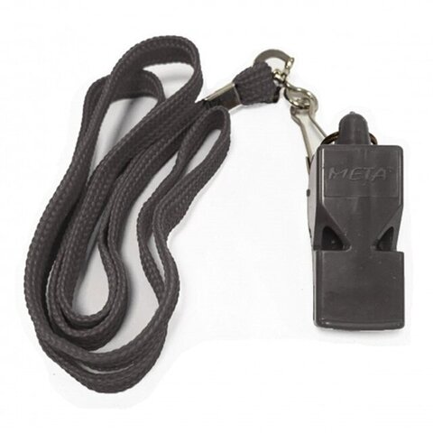 Свисток Meta Whistle plastic classic with lanyard 1010002401