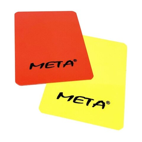 Судейские карточки Meta Referee card set 12х9 см 1910003200