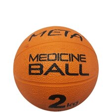 Мяч медицинский Meta Colour Medicine Ball 2 kg 19,5 см 3000200100