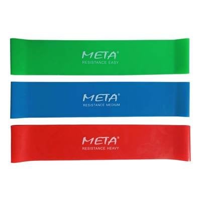 Резинки для фітнесу Meta Elastic bands Set of 3 pcs 4003000500