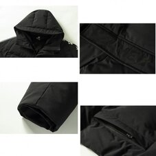 Куртка зимова Kelme Hooded long jacket 8061MF1004.9000