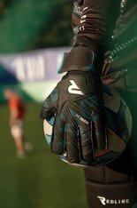 Воротарські рукавиці Redline Inspire Black Blue RLM90