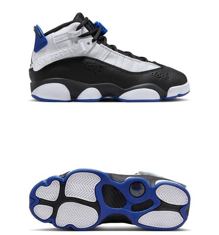 Кросівки для баскетболу дитячі Jordan 6 Rings 323419-142