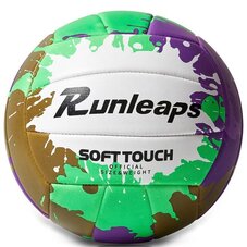 М'яч для волейболу Runleaps Green Purple Runleaps GP
