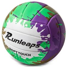 М'яч для волейболу Runleaps Green Purple Runleaps GP