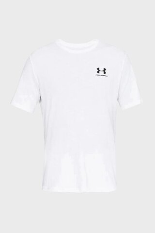Футболка Under Armour Sportstyle Left Chest Logo SS 1326799-100