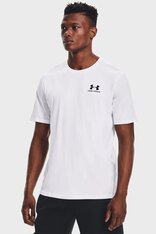 Футболка Under Armour Sportstyle Left Chest Logo SS 1326799-100