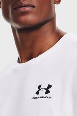 Футболка Under Armour Sportstyle Left Chest Logo SS 1326799-100