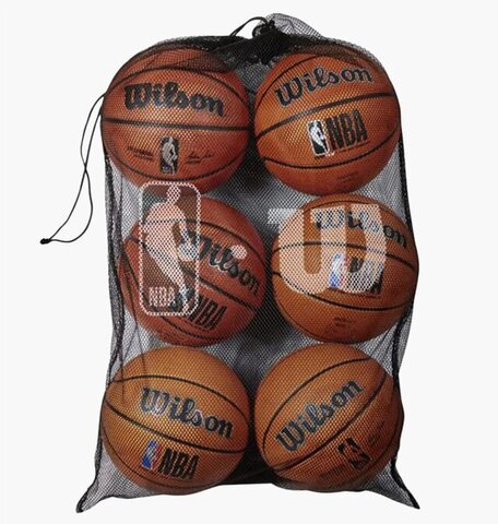 Сітка для м'ячів Wilson 6 Ball Mesh Basketball Bag WTBA70030