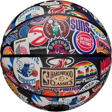Мяч для баскетбола Wilson NBA All Team Retro WZ4028501XB7