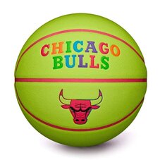 М'яч для баскетболу Wilson NBA Team Neon Chicago WZ4037402XB7