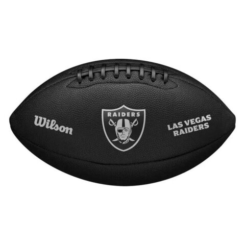 Мяч для американского футбола Wilson Metallic NFL Las Vegas Raiders WF4015817XBOF