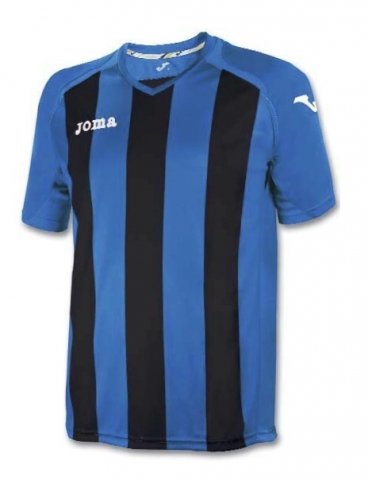 Футболка Joma PISA 12 (чорно-синя)