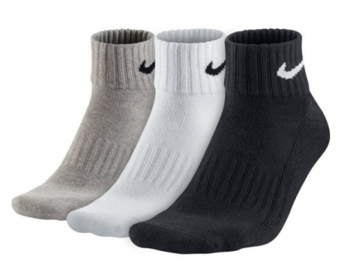Шкарпетки Nike 3PPK Value Cotton Quarter